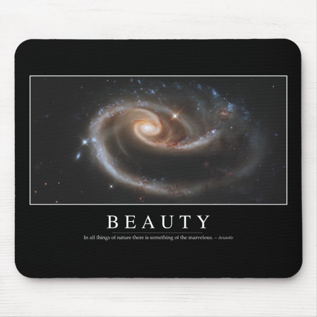 Tapis De Souris Beauté : Citation inspirante 3 (Devant)