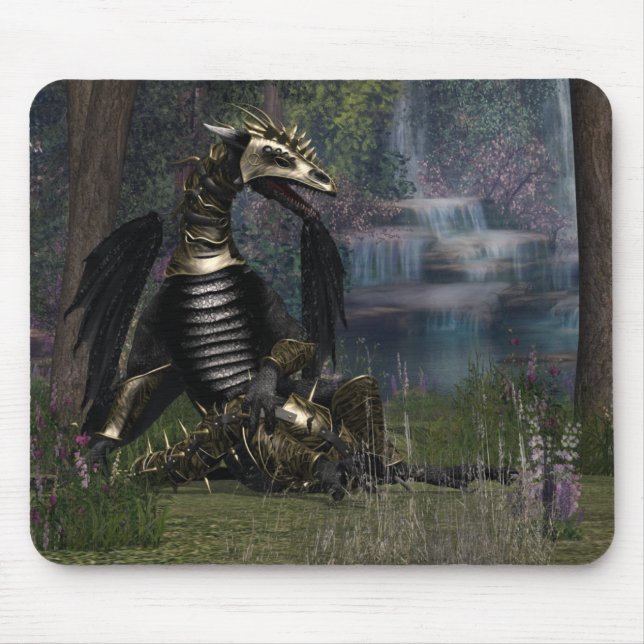 Tapis De Souris Beauté de dragon (Devant)