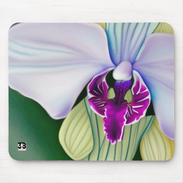 Tapis De Souris Beauté des orchidées (Devant)