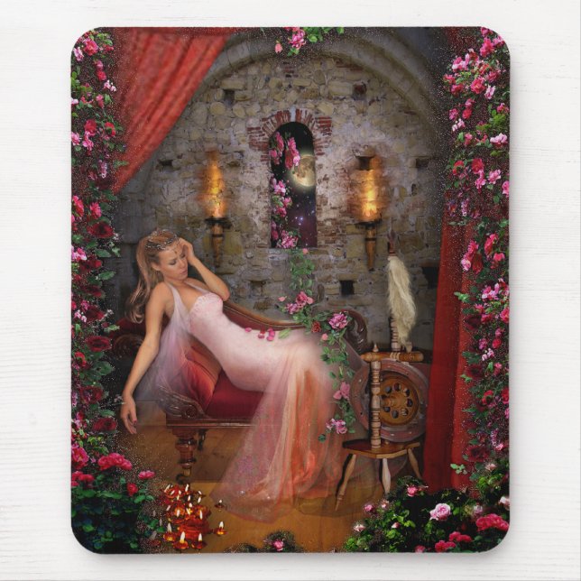 Tapis De Souris Beauté dormante (Devant)