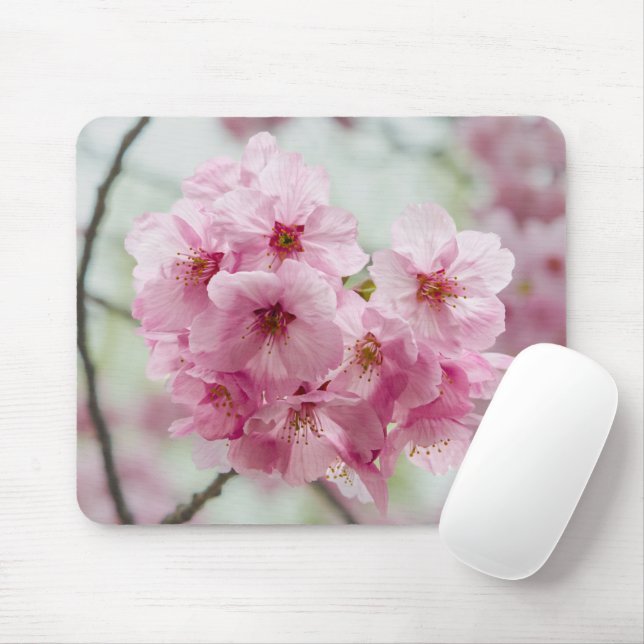 Tapis De Souris Beauté du printemps : Photographie en fleurs de ce (Avec souris)