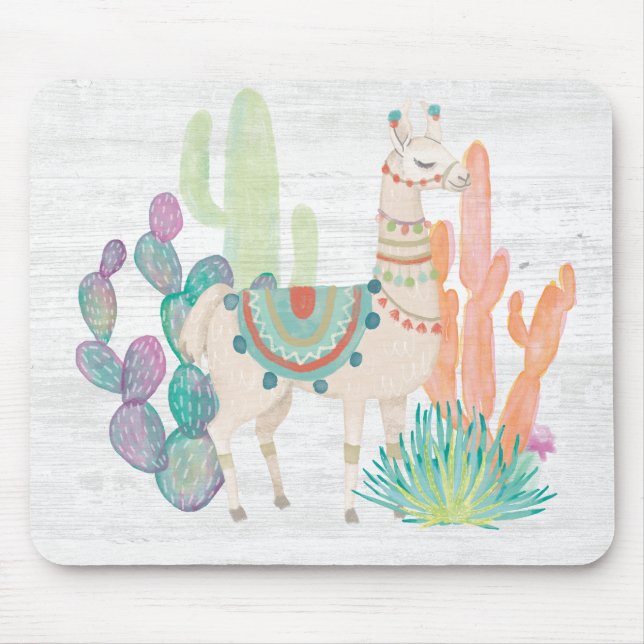 Tapis De Souris Beaux lamas II (Devant)