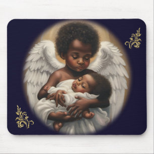 Tapis De Souris Bébé Anges