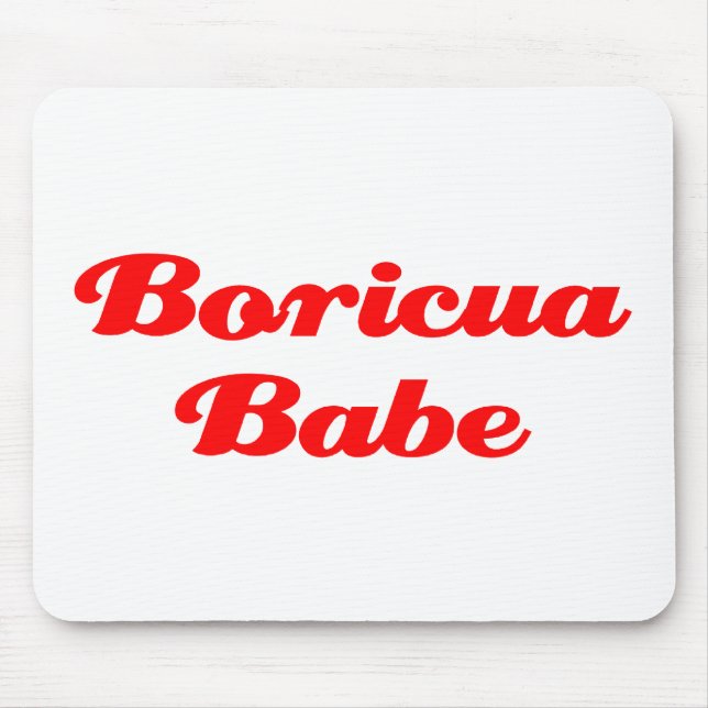 Tapis De Souris Bébé de Boricua (Devant)