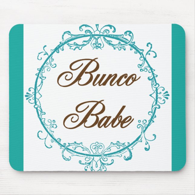 Tapis De Souris bébé de bunco (Devant)