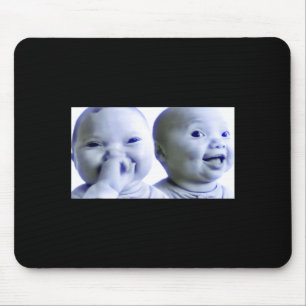Tapis De Souris Bébé de niche drôle Gen Z Mème Ai Viral Rire Ai L