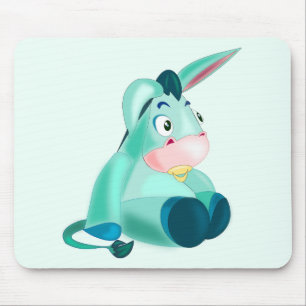 Tapis De Souris Bébé mignon âne
