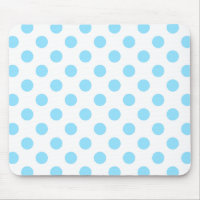 Bébé pois bleu et blanc
