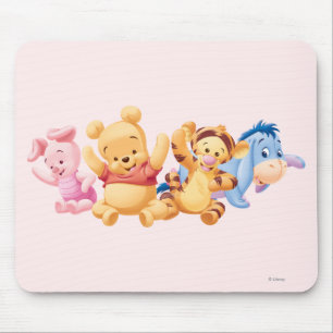Tapis De Souris Bébé Winnie l'ouragan et les amis