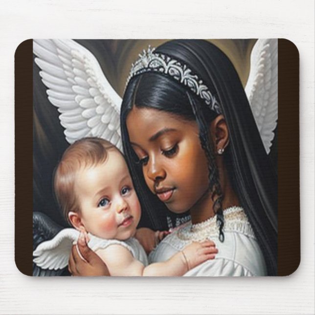 Tapis De Souris bébés anges (Devant)