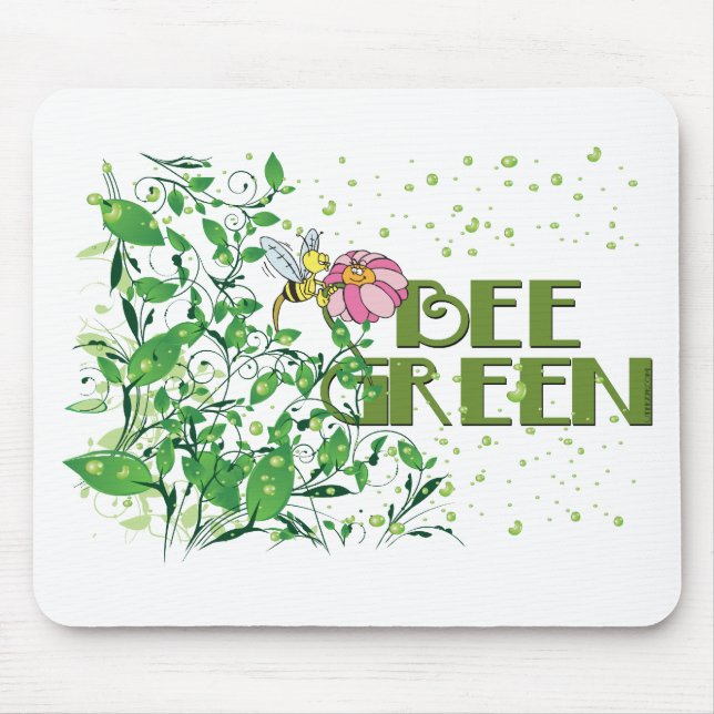 Tapis De Souris Bee Green (Devant)