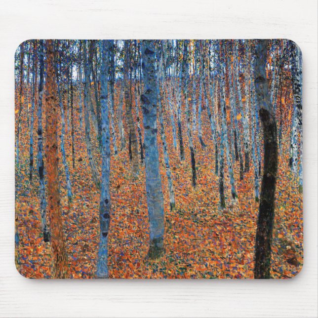 Tapis De Souris Beech Grove, Gustav Klimt (Devant)