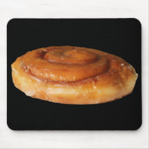 Beignet Mousepad de petit pain de cannelle