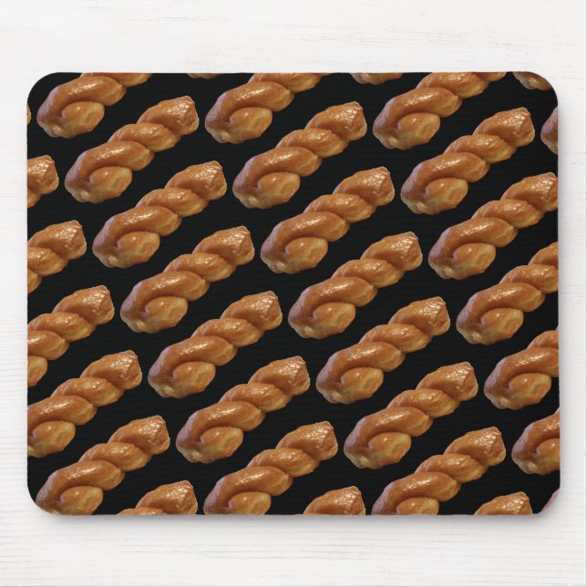 Tapis De Souris Beignet vitré de torsion (Devant)