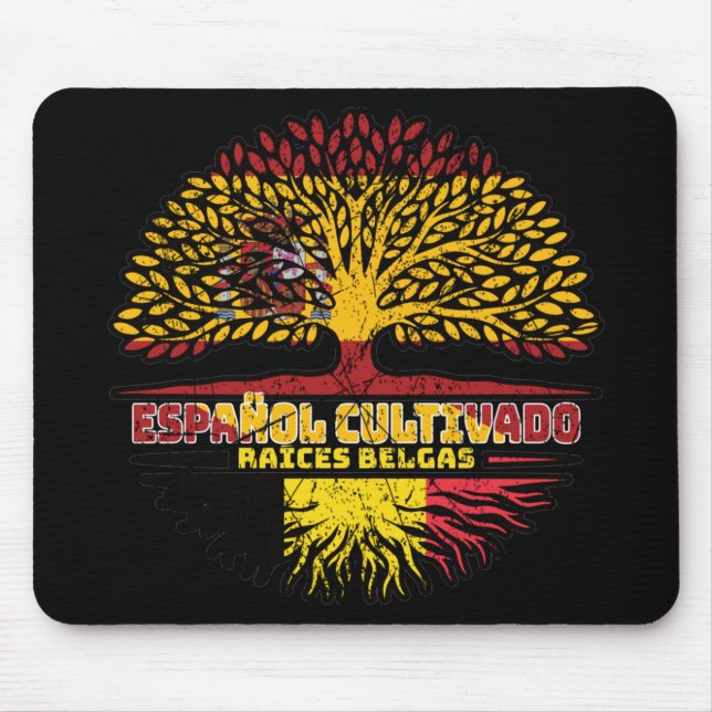 Tapis De Souris Belgique Espagne Espagne Espagne Espagne Espagne d (Devant)