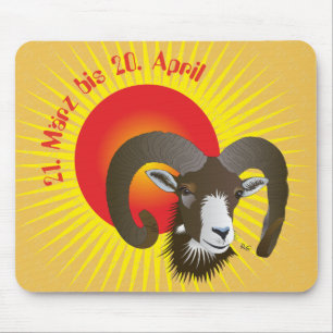 Tapis De Souris Bélier du 21 mars au 20 avril