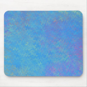 Tapis De Souris Belle apparence de papier marbré bleu