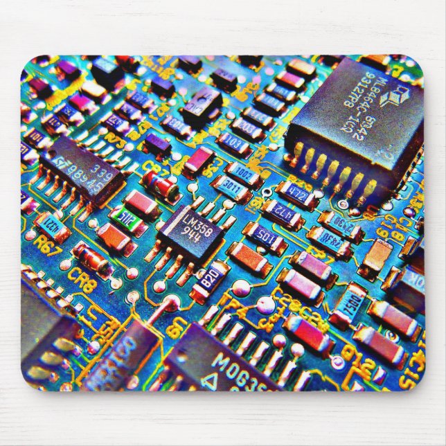 Tapis De Souris Belle Circuitrie (Devant)