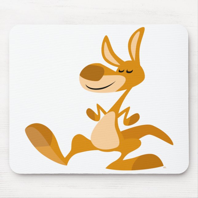 Tapis De Souris Belle Danson Dansante Kangaroo Mousepad (Devant)