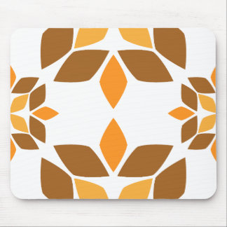 Tapis De Souris belle fleur brune pétale motif