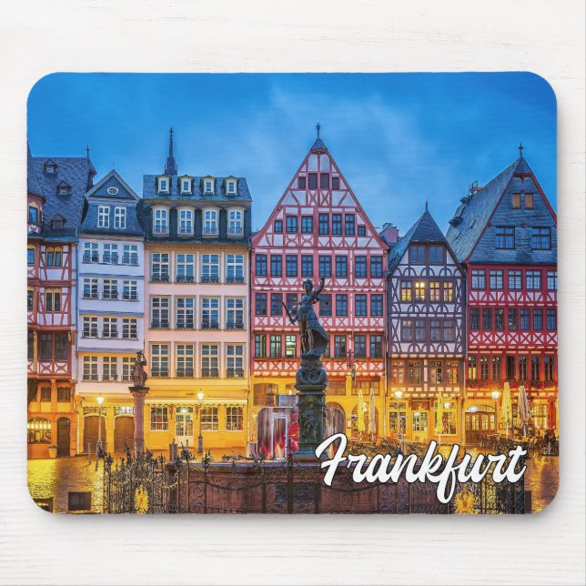 Tapis De Souris Belle Francfort, Allemagne (Devant)