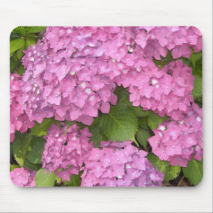 Tapis De Souris Belle Hydrangée Rose