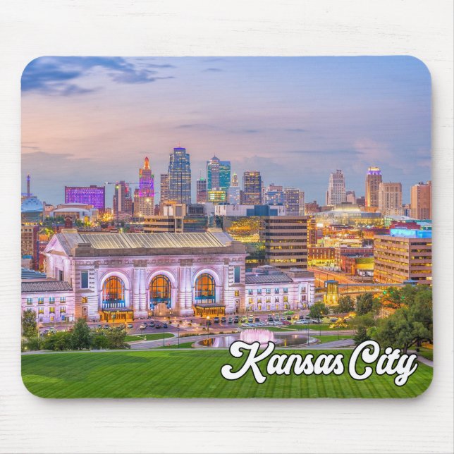 Tapis De Souris Belle Kansas City, Missouri, États-Unis (Devant)