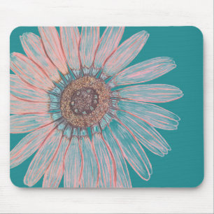 Tapis De Souris Belle Mousepad aux fleurs