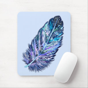 Tapis De Souris Belle plume - Choisissez votre couleur