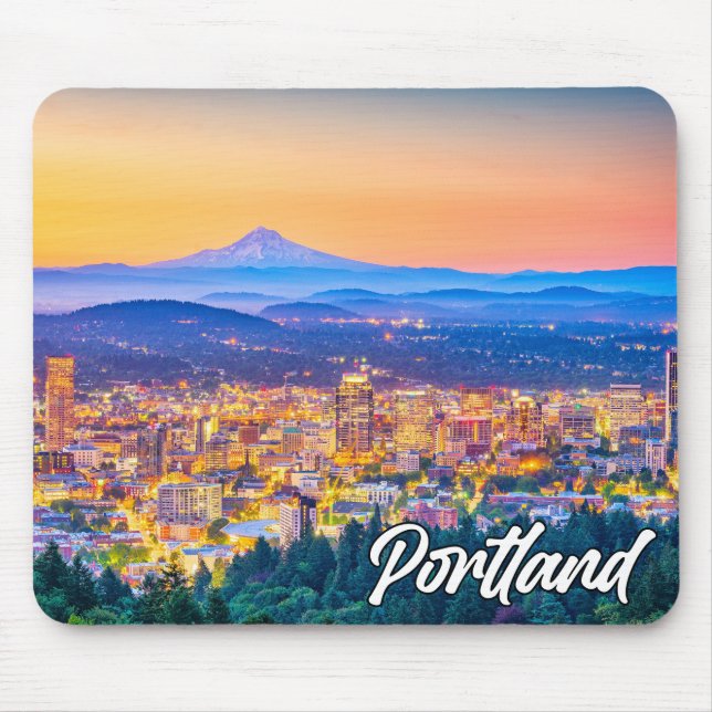 Tapis De Souris Belle Portland, Oregon, États-Unis (Devant)