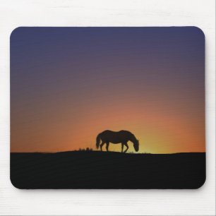 Tapis De Souris Belle Souris Cheval Sud-Ouest