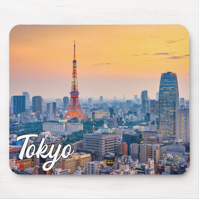 Tapis De Souris Belle Tokyo, Japon (Devant)