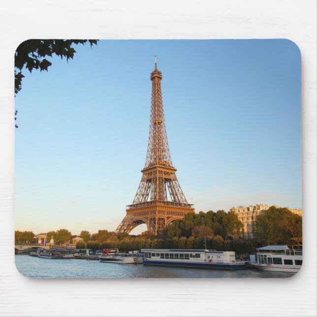Tapis De Souris Belle Tour Eiffel Paris France (Devant)