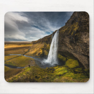 Tapis De Souris Belle vue de paysage de Seljalandsfoss