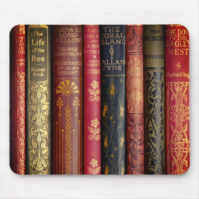 Tapis De Souris Belles épines de livres (Devant)