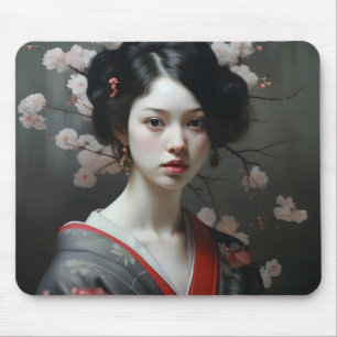 Tapis De Souris Belles fleurs de Geisha