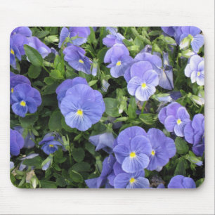 Tapis De Souris Belles fleurs pourpres - mousepad