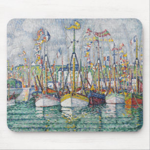 Tapis De Souris Bénédiction de la flotte de thon chez Groix, 192