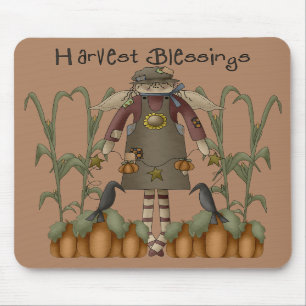 Tapis De Souris Bénédictions Mousepad de récolte