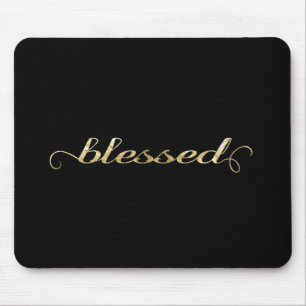 Tapis De Souris Béni, reconnaissant inspiré d'Aluminium-Regard