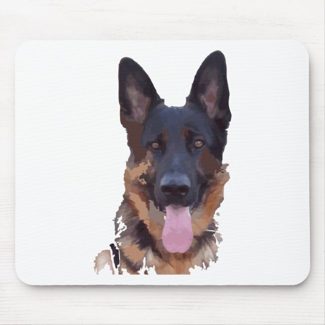 Tapis De Souris Berger Allemand (Devant)