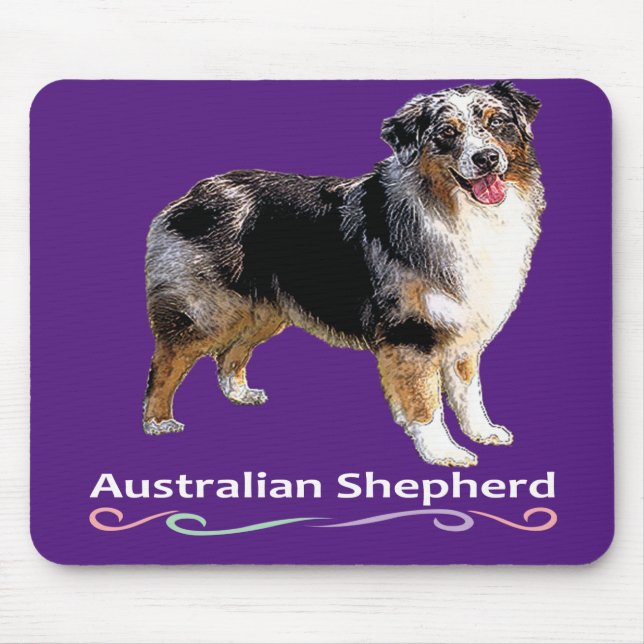 Tapis De Souris Berger australien (Devant)