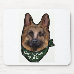 Tapis De Souris Bergers Allemands Underdog