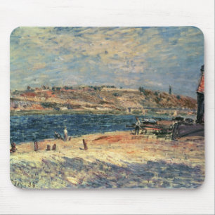Tapis De Souris Berges d'Alfred Sisley   au Saint-Mammes
