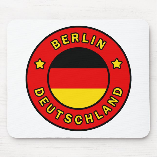 Tapis De Souris Berlin Deutschland (Devant)