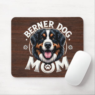 Tapis De Souris Berner Dog Mom : cadeau de la fête des mères pour