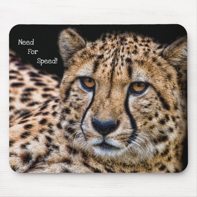 Tapis De Souris "Besoin De Vitesse !" (Devant)