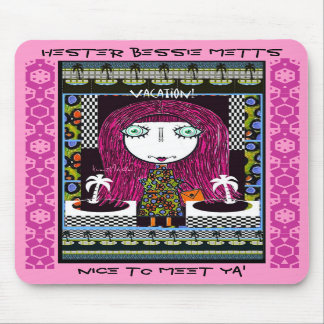 TAPIS DE SOURIS BESSIE METTS MOUSEPAD DE HESTER