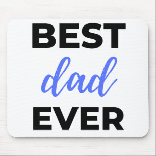 Tapis De Souris Best Dad Ever Black