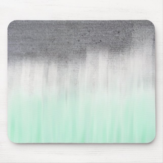 Tapis De Souris béton urbain, vert menthe (Devant)